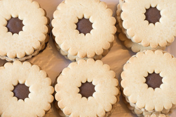 Set of cookies put in raw.