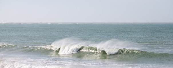 Tempête plage du Lizay Le Bois plage en Ré Ile de Ré Charente Maritime France