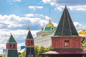 Imposantes Gebäude in Moskau