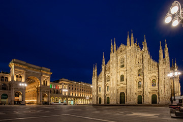 Fototapeta na wymiar Duomo di Milano