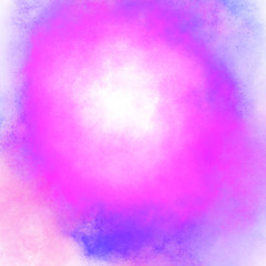 Purple pink violet stains of watercolor paint with a gradient. Abstract backdrop wallpaper background, beautiful texture stains of paint