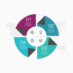 Business Infographic Element Premium Vector