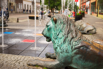 Fountain sea city of Gdansk © panaramka