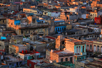 Cuba. Night Havana, The city of Havana at night, Havana Night Reflection, Cuba, Old Havana