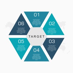 Corporate Business Infographic Element Premium Vector