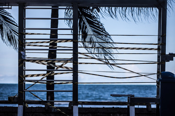 Fitas de Isolamento na Praia