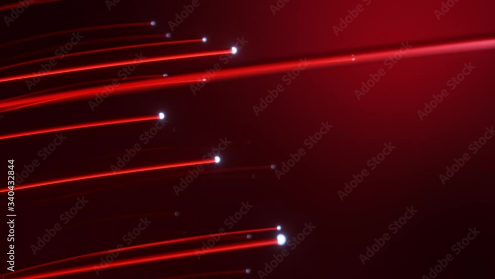 Poster abstract technology background. distribution of the light signal on optical fibers. electric circuit