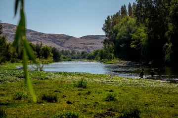 lake in the mountains