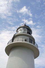 Morning view of the Sandiao Cape Lighthouse