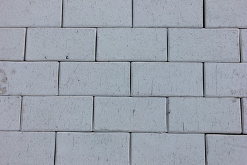 Street brick gray pavement, tile pattern