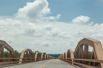 puente de hormigón en Kansas
