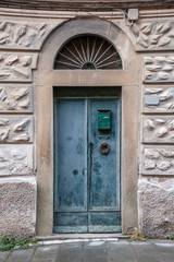Old Weathered Wooden Door