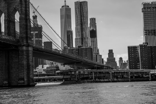 Suspension Bridge Over River © dominic cox/EyeEm