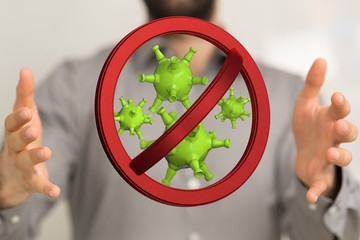 Coronavirus abstract background. protection Genetics Bacteriological Microorganism..