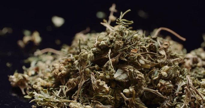 cannabis drugs concept - medial treatment