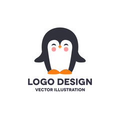 pinguin vector icon
