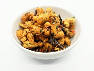 cashew  nut mixed with Thai spicy herb 