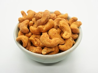 cashew nut mixed with cheese power