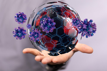 epidemic coronavirus 2019-nCoV, Novel Coronavirus Alert outbreak . Virus Covid 19-NCP. Spread of...