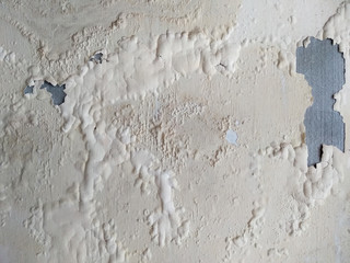 Dirty and Old cement wall texture background. Grunge background with peeling paint. Wall texture can be used as a wall frame and wall background.