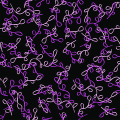 Flower Vector Decoration Background Seamless