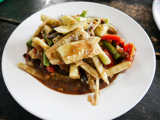 Cucumber salad Thai food