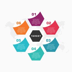 Corporate Business Infographic Element Premium Vector