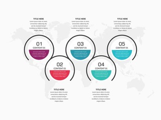 Business Infographic Element Premium Vector