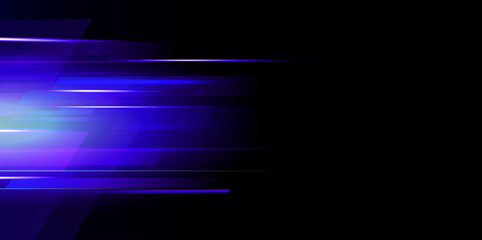 abstract speed movement pattern with shiny glowing blurred line shape, gradient color. vector design template