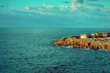 Alexandria Beach Rocks 