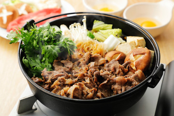 すき焼き　Sukiyaki