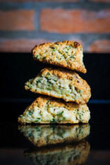Sour cream and onion biscuits