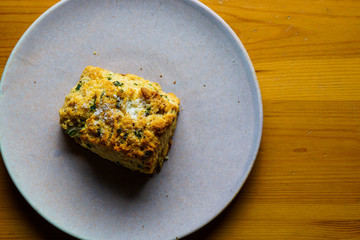 Sour cream and onion biscuit