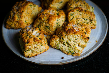 Sour cream and onion biscuits