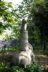 Gwisinsa Temple in Gimje-si, South Korea. Korean traditional temple.
