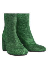 Women's green boots