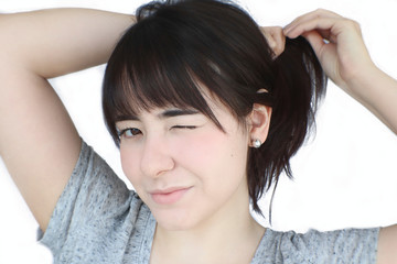 Fototapeta premium portrait of a young woman