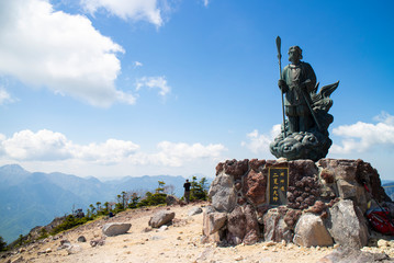 日光の山
