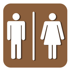 toilet sign