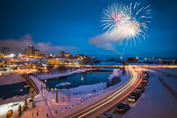 Anchorage Fur Rendezvous Fireworks