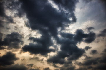 clouds in the sky