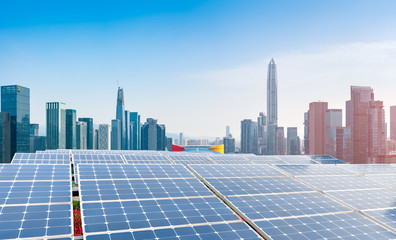 Concept of urban scenery and photovoltaic power generation in Shenzhen