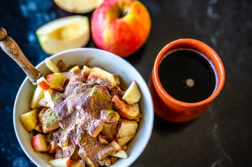 Leckere Frühstücksbowl