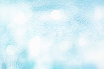 abstract blue background with bokeh