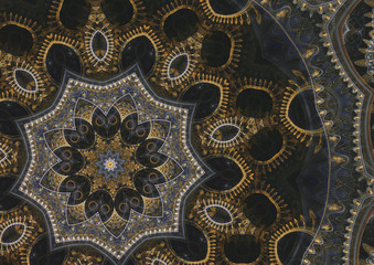 Mandala abstract,meditative background