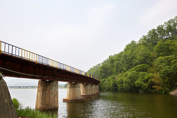 Railroad in Hwasun-gun, South Korea.
