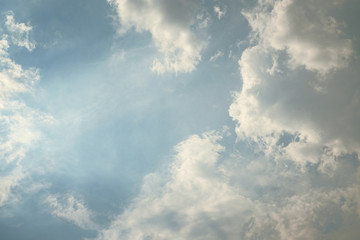 The sky before rain coming. Sky with cloud.