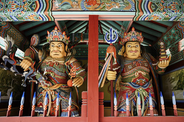 Ssangbongsa Temple in Hwasun-gun, South Korea. Korean traditional temple.
