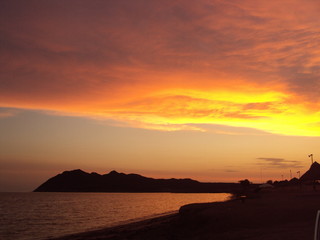 cielo rojo