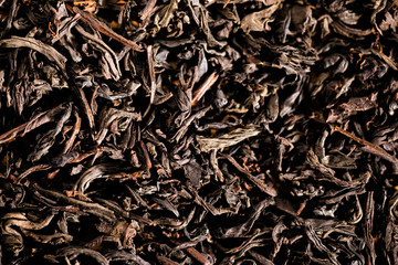 dry tea texture